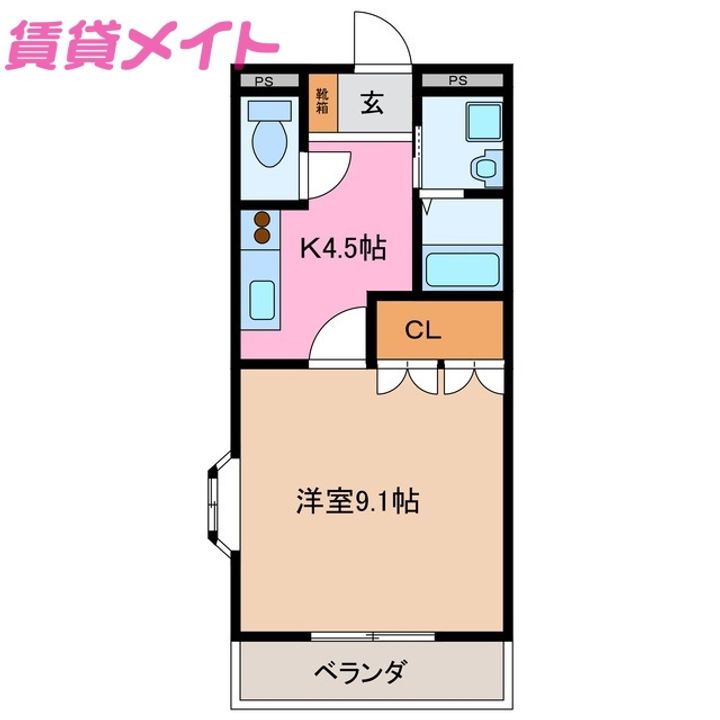 Elegant house 桜の間取り