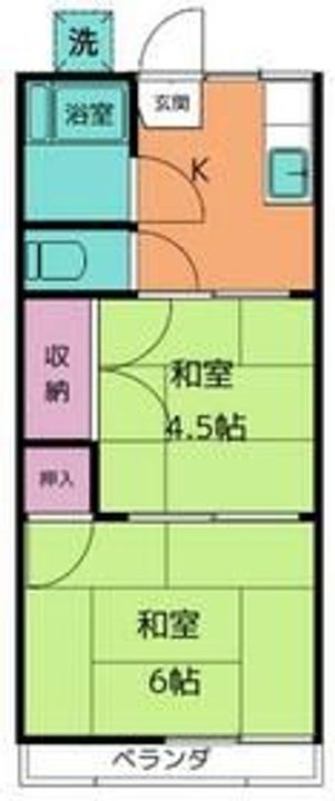 ビラ寿楽の間取り