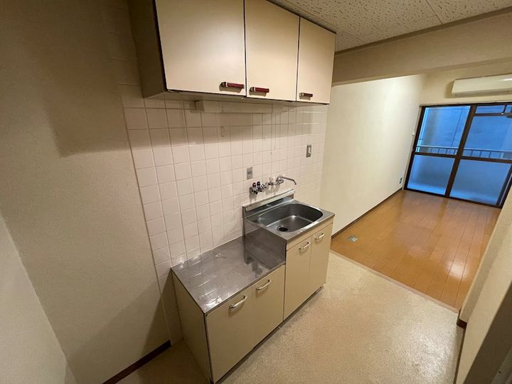 マンションカツマのキッチン