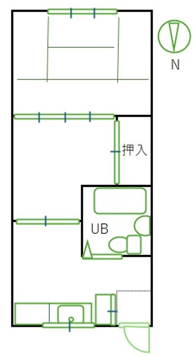 第一布橋荘の間取り