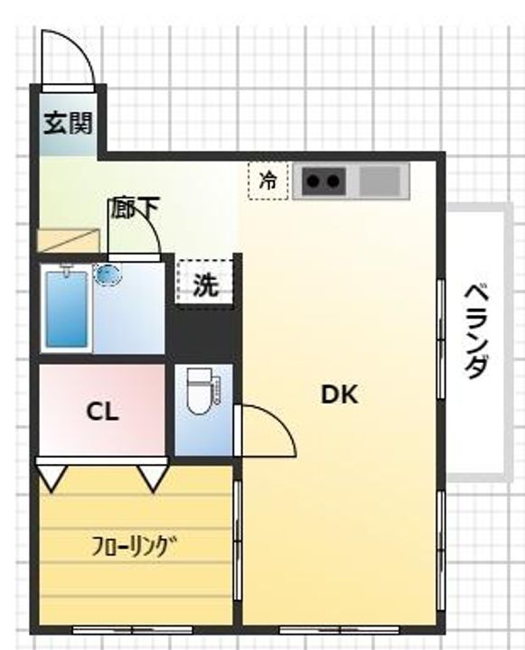 サンハイツの間取り