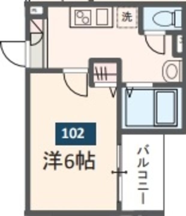 MELDIA上溝IIIの間取り