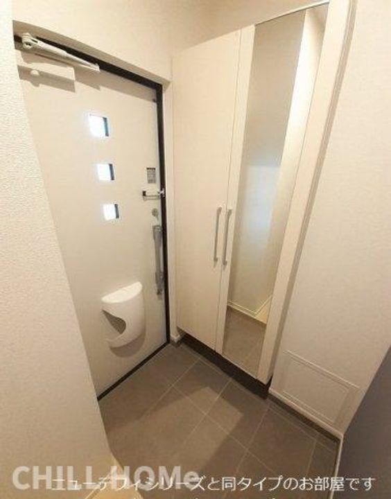 群馬県前橋市文京町1(アパート)の賃貸物件の玄関