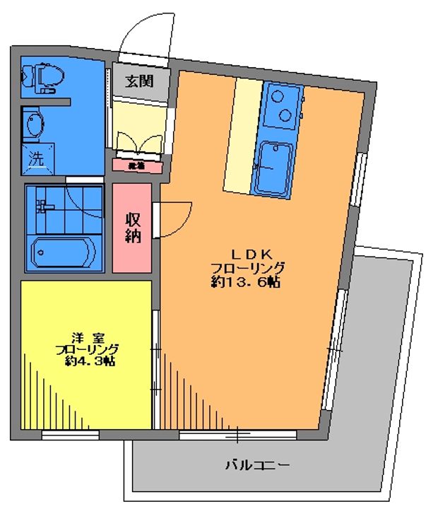 プリモ洗足池の間取り
