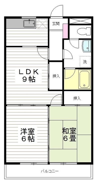 クレシードMKの間取り