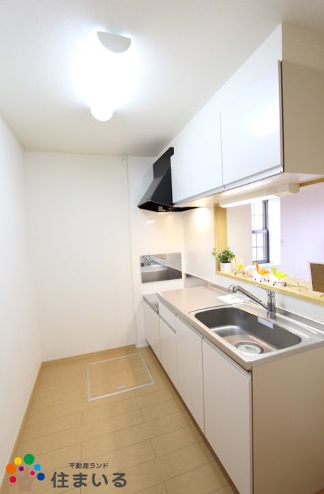 愛知県名古屋市緑区桶狭間上の山(アパート)の賃貸物件のキッチン