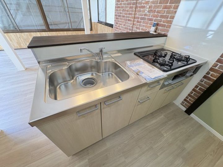 千葉県市川市稲越1(一戸建)の賃貸物件のキッチン