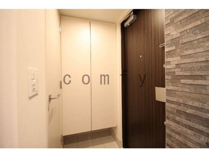 プレミスト月島の玄関