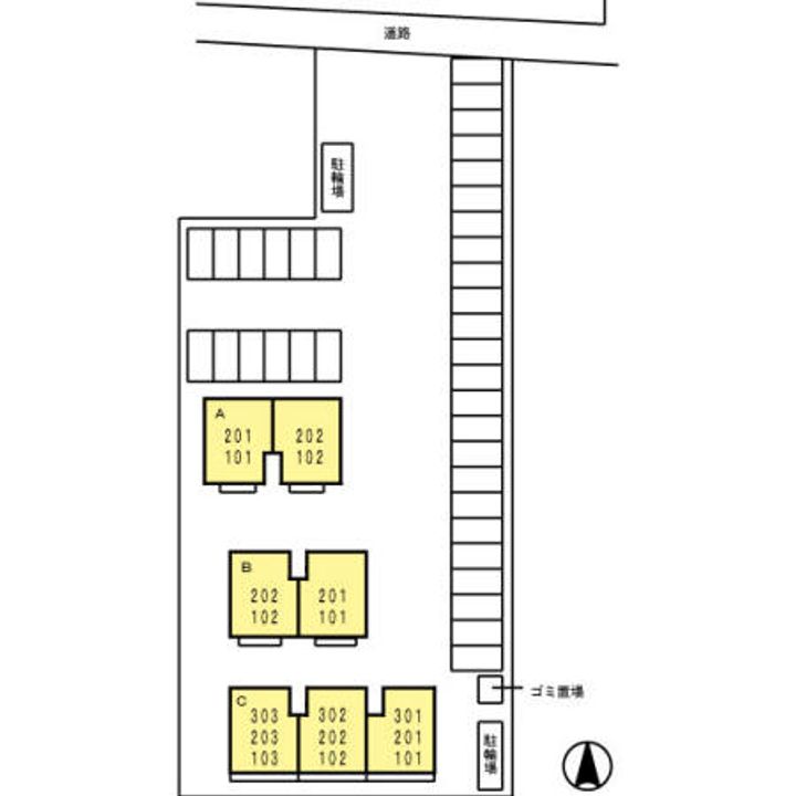 広島県福山市手城町4(アパート)の賃貸物件のその他画像