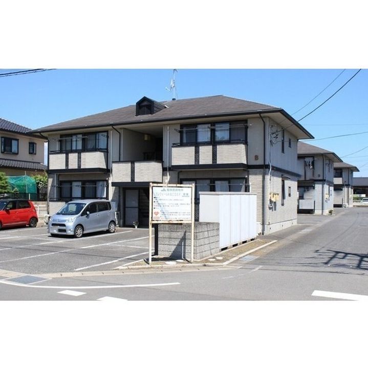 群馬県高崎市棟高町(アパート)の賃貸物件の外観