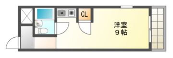 ロードサイドサガの間取り