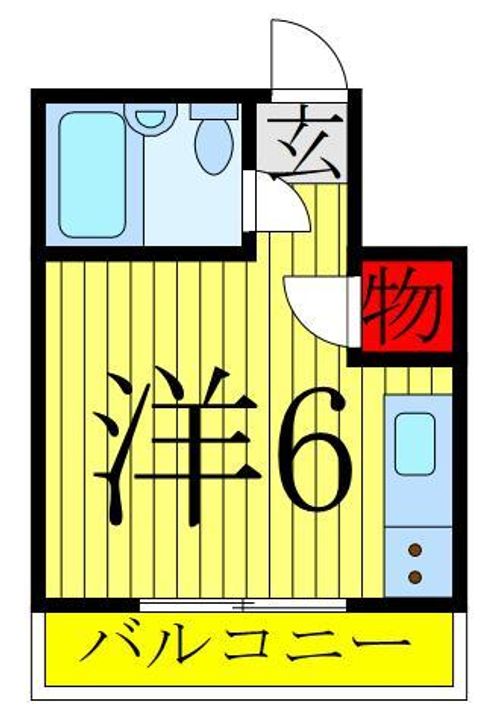 東京都北区王子2(アパート)の賃貸物件の間取り