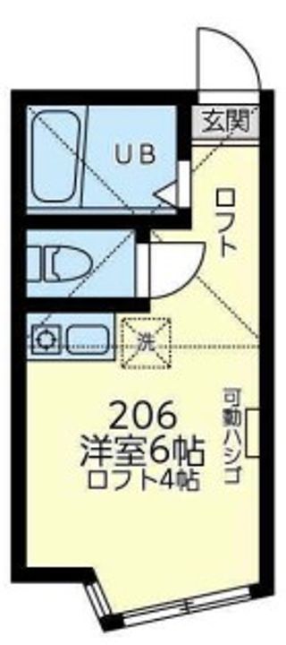 神奈川県川崎市川崎区桜本1(アパート)の賃貸物件の間取り