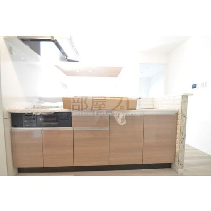 北海道札幌市中央区南九条西12(マンション)の賃貸物件のキッチン