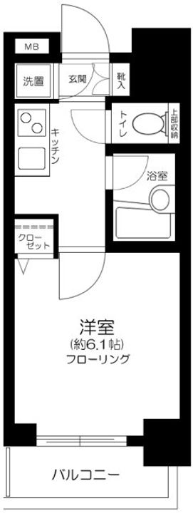 パレステュディオ小石川後楽園の間取り