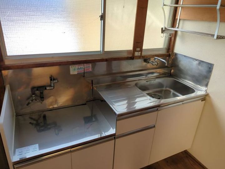 新海荘(奥)のキッチン