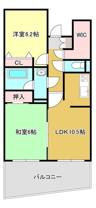 グリーンスパーク109の間取り