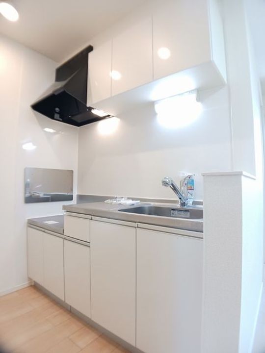 福島県いわき市小名浜南富岡字小野作(アパート)の賃貸物件のキッチン