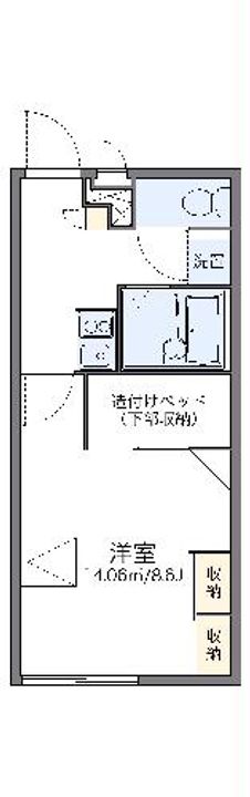 レオパレスエーデルハイムの間取り