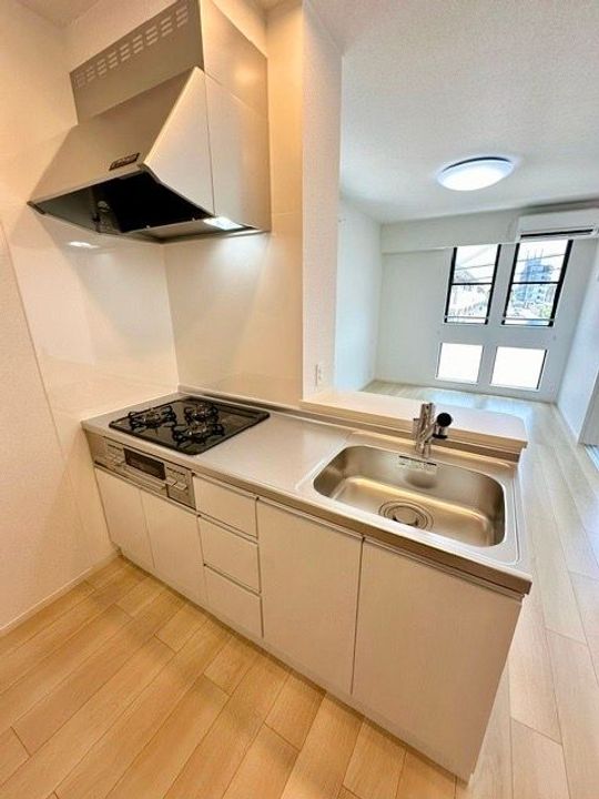 大阪府寝屋川市東神田町(一戸建)の賃貸物件のキッチン