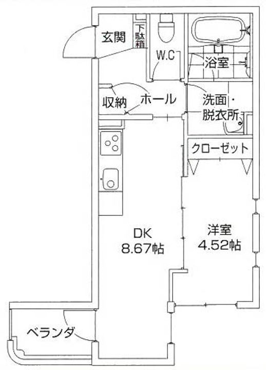 あさひレジデンス表町の間取り