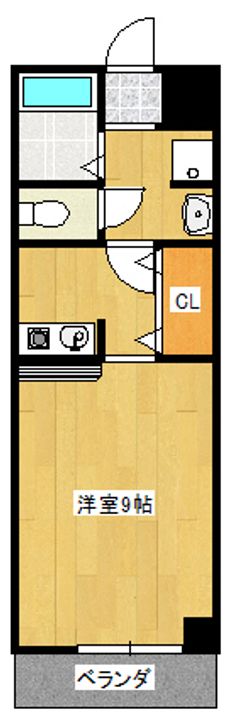 シャルム98の間取り