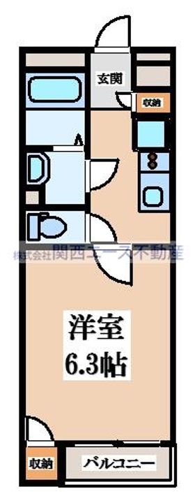 レオネクストLovin IIIの間取り