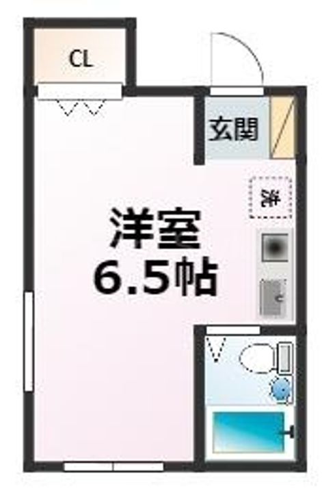 キャンパス2000須磨天神の間取り