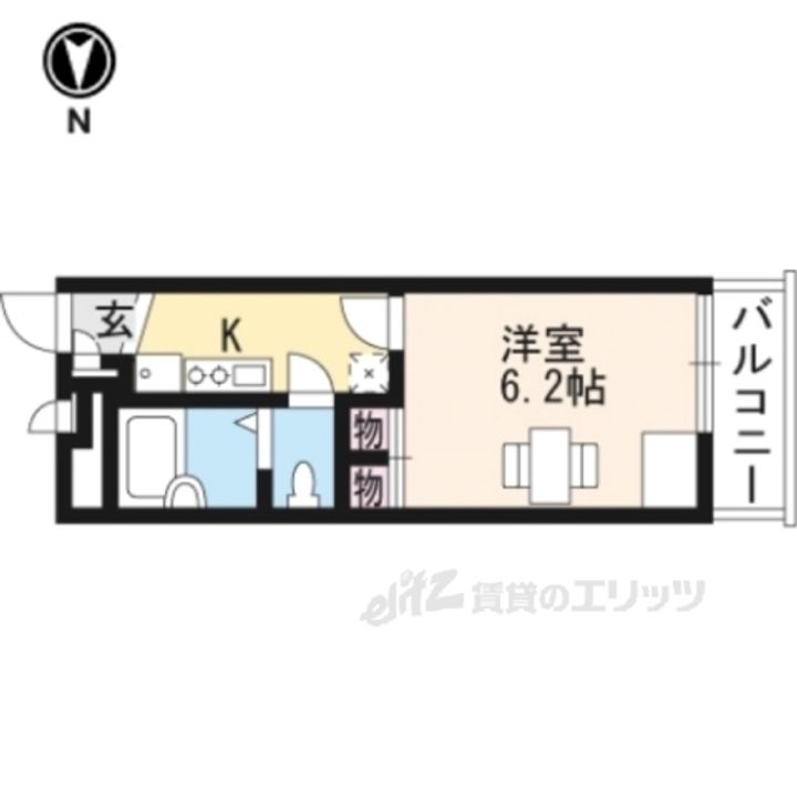 レオパレスラコルトの間取り