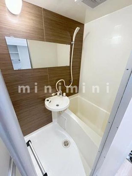 熊本県熊本市中央区南熊本4(マンション)の賃貸物件の風呂