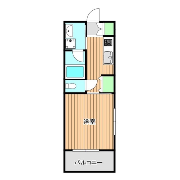 福島県郡山市麓山1(マンション)の賃貸物件の間取り