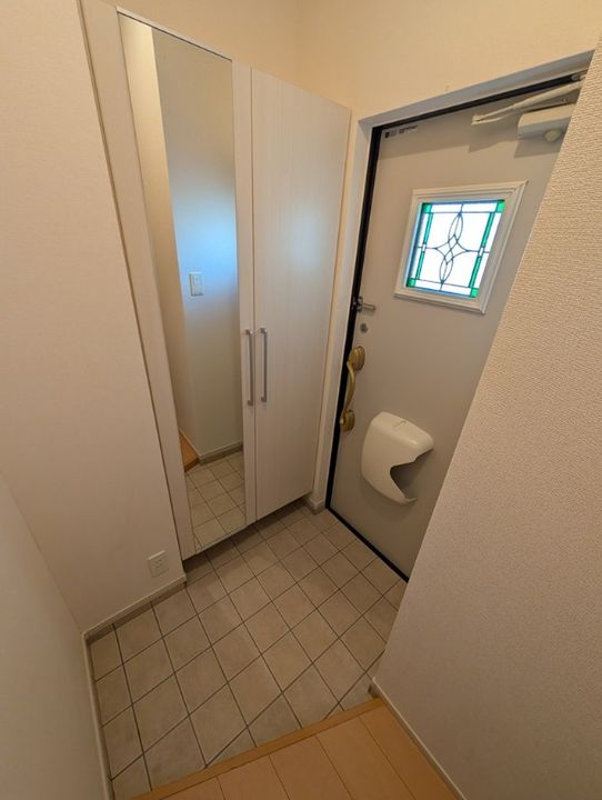 静岡県浜松市中央区三方原町(アパート)の賃貸物件の玄関