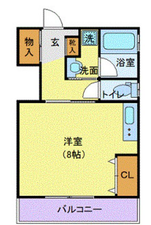 ベルータカギの間取り