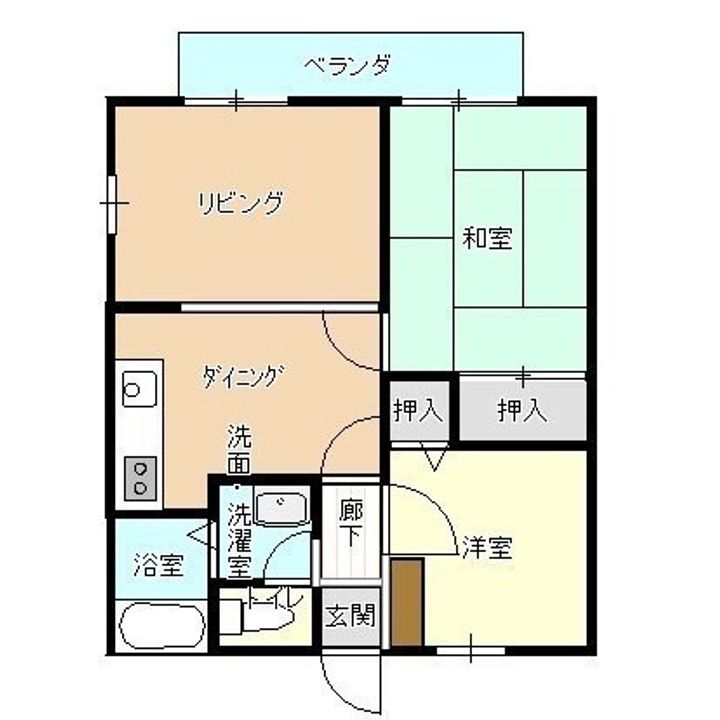 サヴァービアIIの間取り