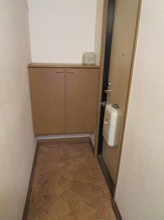 広島県広島市佐伯区利松1(アパート)の賃貸物件の玄関