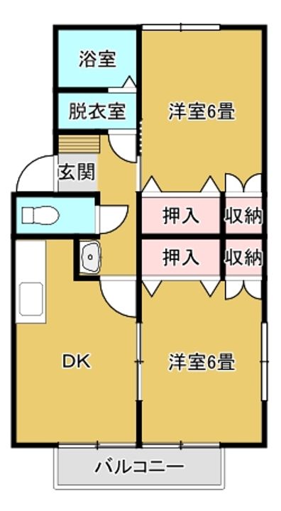 カーサMの間取り