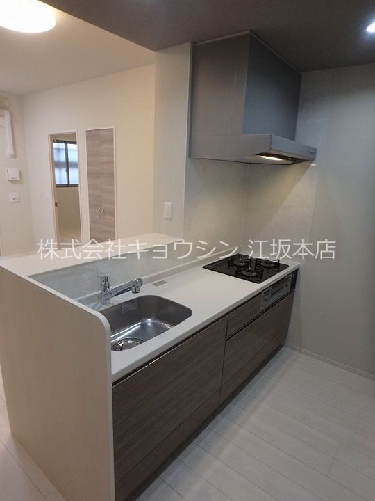 大阪府吹田市江の木町(マンション)の賃貸物件のキッチン