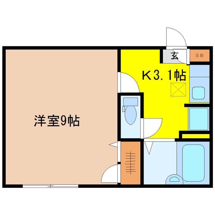メゾン土樋の間取り