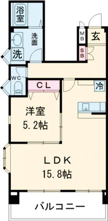 セントラルビル綾瀬の間取り