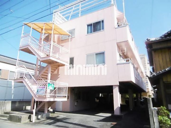 北マンションの外観