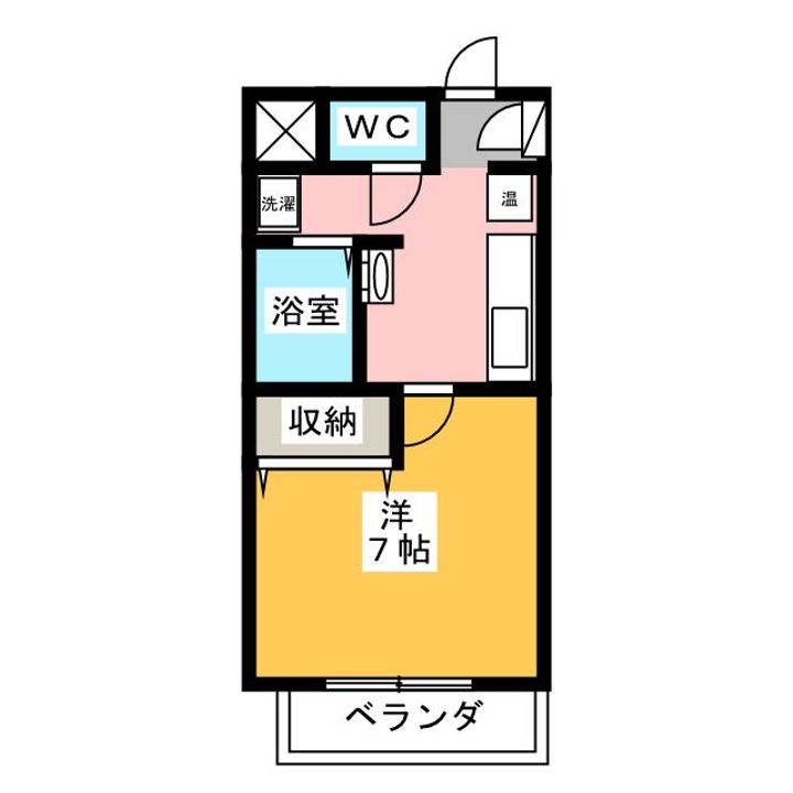 エルピス フタゴの間取り