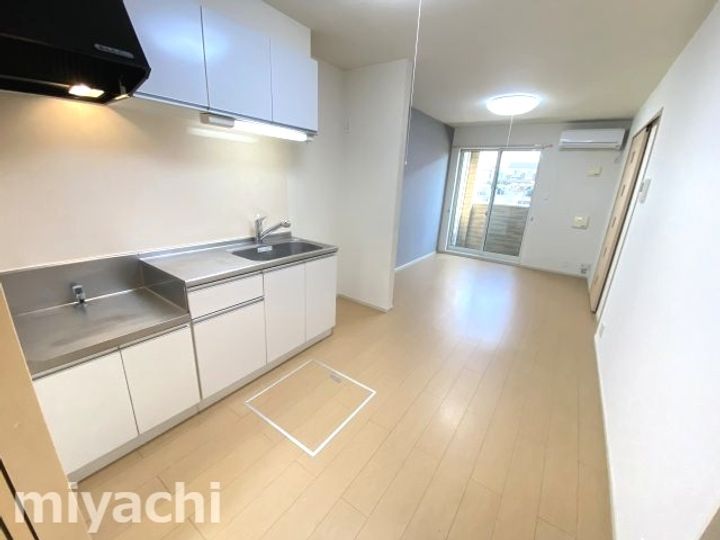 徳島県徳島市北沖洲4(アパート)の賃貸物件のキッチン