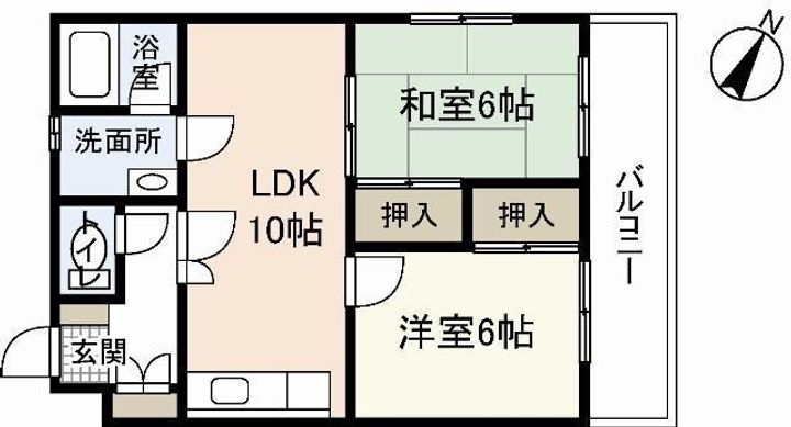 ソフィアコート東原弐番館の間取り