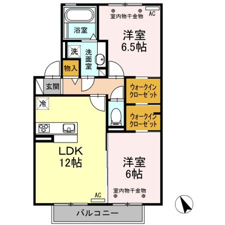 グランドエル・F Aの間取り