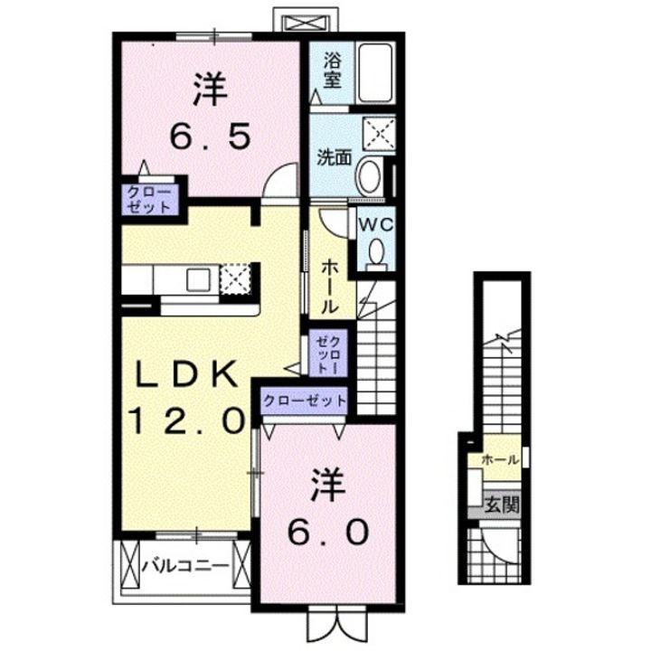 アルバーダ・KIIIの間取り