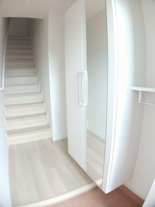 熊本県菊池市西寺(アパート)の賃貸物件の玄関