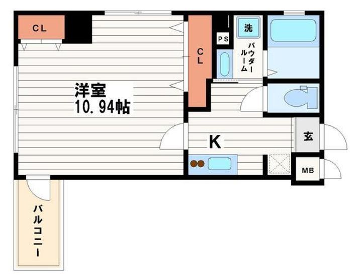 メゾン・デ・ノムラ南久宝寺の間取り