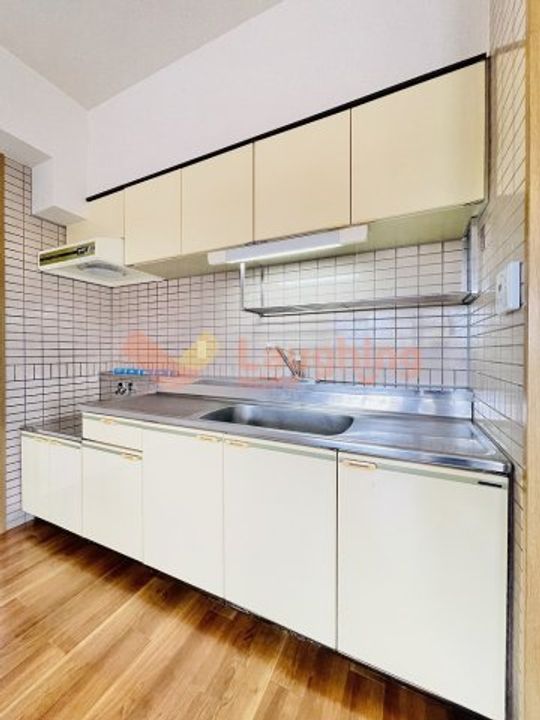 福岡県久留米市野中町(マンション)の賃貸物件のキッチン