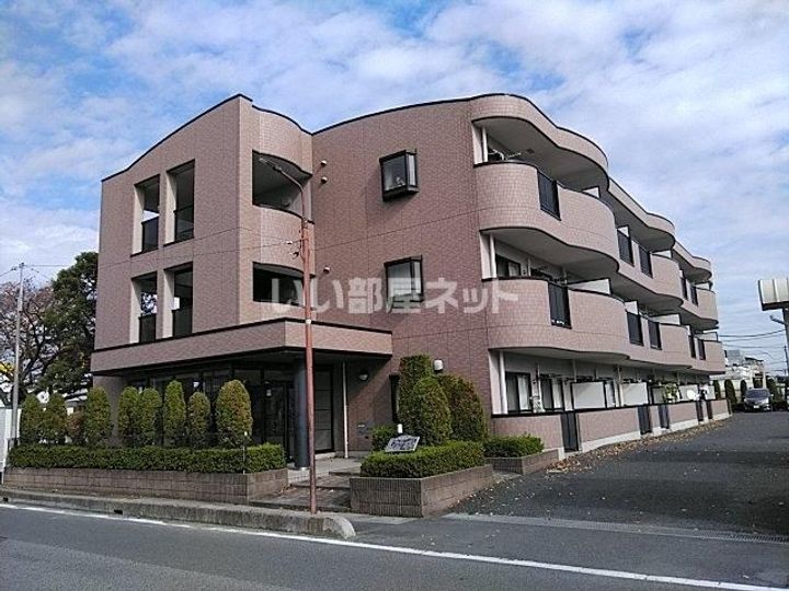 埼玉県草加市青柳7(マンション)の賃貸物件の外観