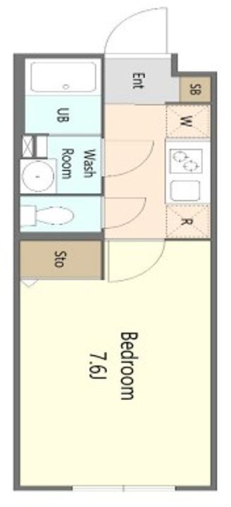 SOLEIL INAGEの間取り